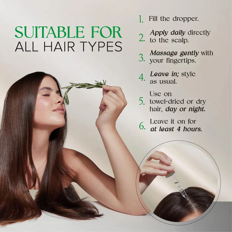 Tatiana Irizar Hair Serum for Hair Growth Serum Women Made in USA - 2 Pack Scalp Serum for Hair Growth Non-Greasy Rosemary & Amla Hair Care Vegan 1 Oz Hair Loss Treatment for Women Hair Regrowth Treatment for Women