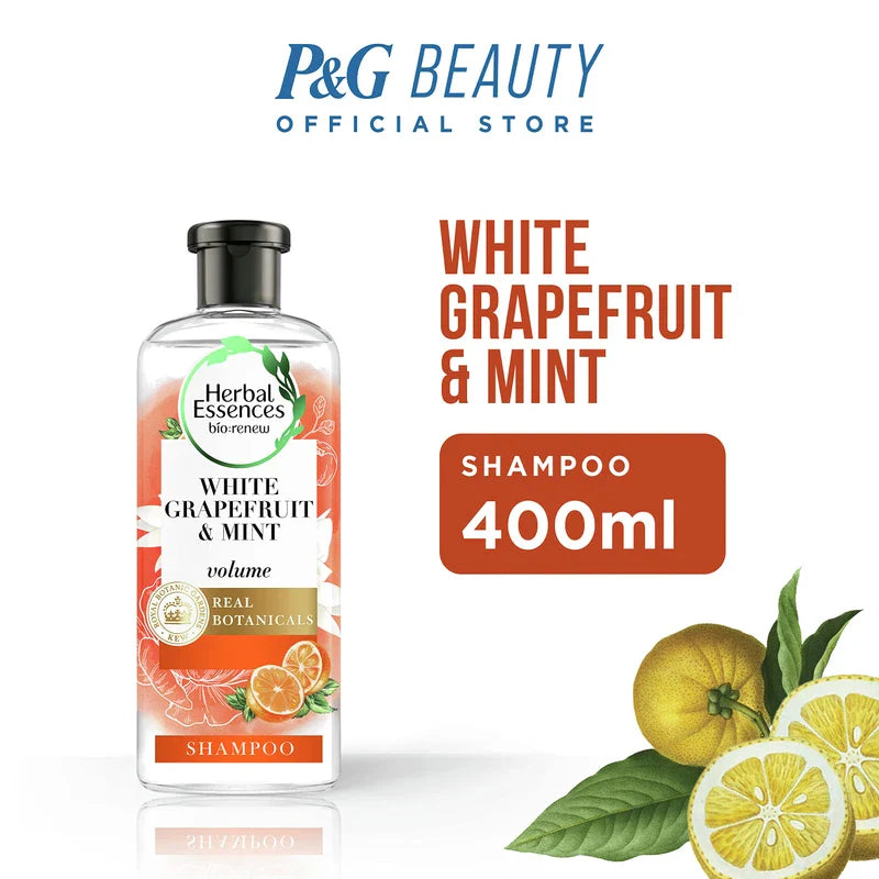 Herbal Essences Bio:Renew Whitegrapefruit & Mint Volumising Shampoo For Fine Hair 400ml