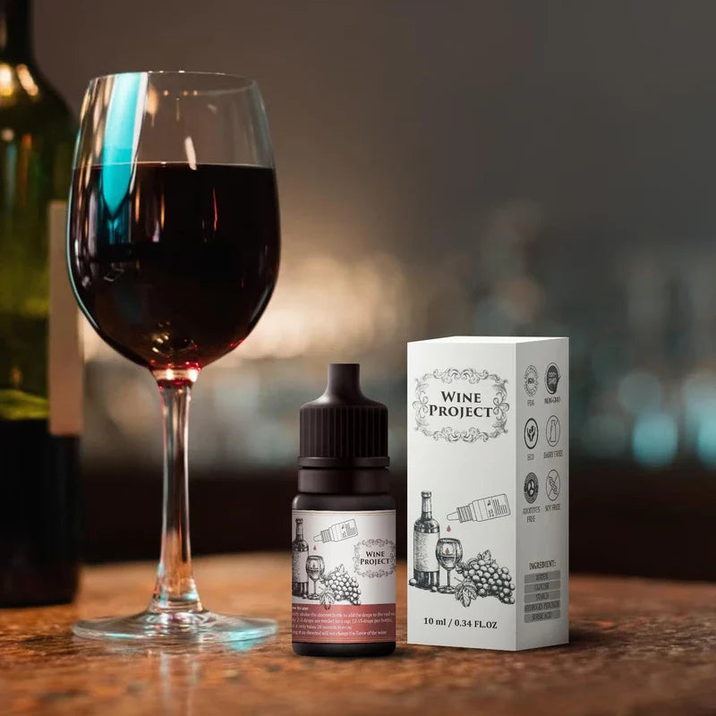 Wine Project, Remove Wine Sulfite And Histamine, Wine Headache Drops,Stay Away From Headaches And Allergies