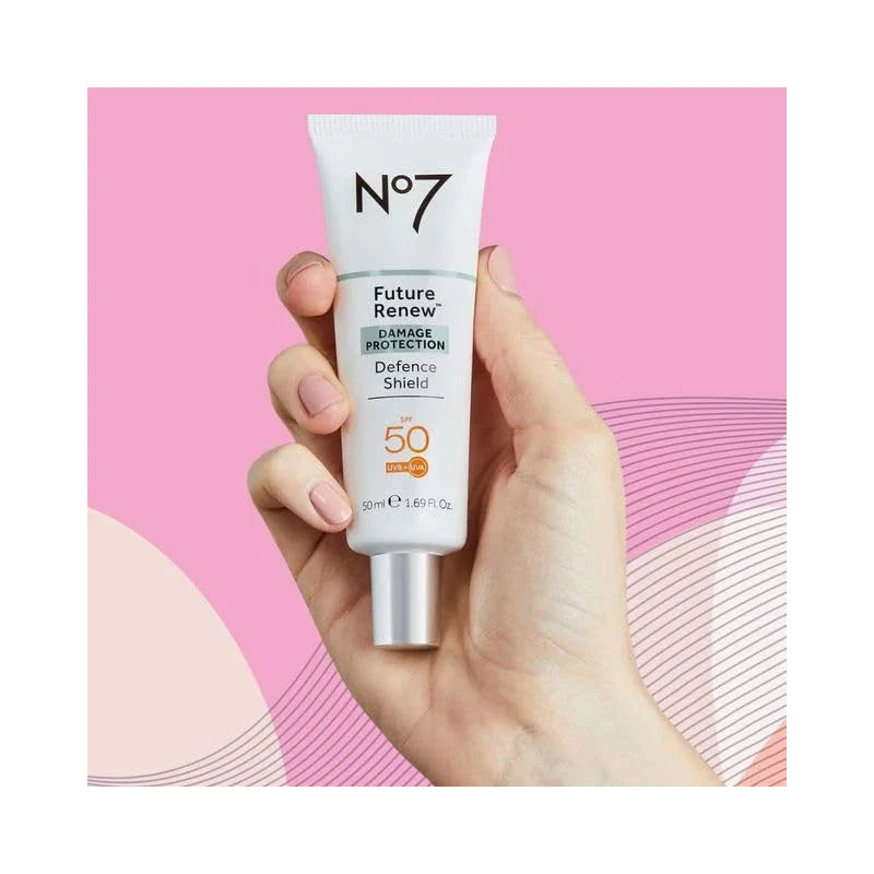 NO7 FUTURE RENEW DAMAGE PROTECTION DEFENCE SHIELD SPF50