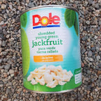 Dole Shredded Young Green Jackfruit in Brine, 95 Ounce or 6 lbs - 1 XL Can