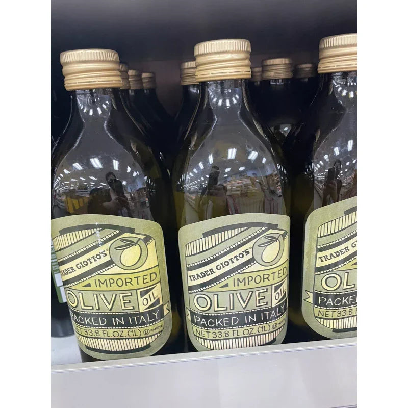 TRADER GIOTTO'S  Imported Olive Oil Packed In Italy 33.8 fl oz 🫒