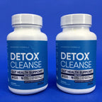 Detox Cleanse Gut Health Support 60 Capsules (Lot of 2)