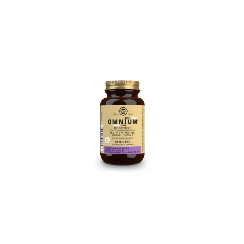 Solgar Omnium Phytonutrient Complex Multiple Vitamin & Mineral Formula 30tabs