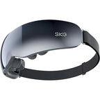 SKG Eye Massager with Heat, E7 Vibration Bluetooth Music Smart Heated Eye Massager for Migraines, Adaptive Temple Massage for Eye Relax, Improve Eye Circulation, Reduce Dry Eyes, Ideal Gift