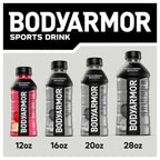 BODYARMOR Sports Drink Sports Beverage, Blue Raspberry, Natural Flavors With Vitamins, Potassium-Packed Electrolytes, No Preservatives, Perfect For Athletes, 12 ounce (Pack of 8)