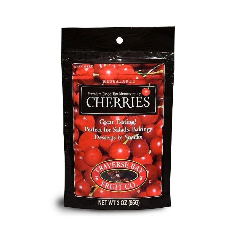 Traverse Bay Fruit Co. Premium Dried Tart Montmorency Cherries (3 oz., 12 ct.)