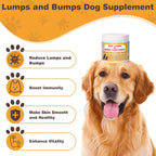 Lumps and Bumps Dog Supplement – Turkey Tail Mushroom Powder for Dogs Lipoma, Immune Support & Increased Energy, 3.52 oz