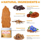 Lumps and Bumps Dog Supplement – Turkey Tail Mushroom Powder for Dogs Lipoma, Immune Support & Increased Energy, 3.52 oz