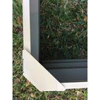 Stratco Raised Steel Metal Outdoor Decor Rectangular Tall Vegetable Garden Herb Bed Planter Box 20 Cubic Ft. Capacity, 46 x 35 x 12 Inches, Slate Gray