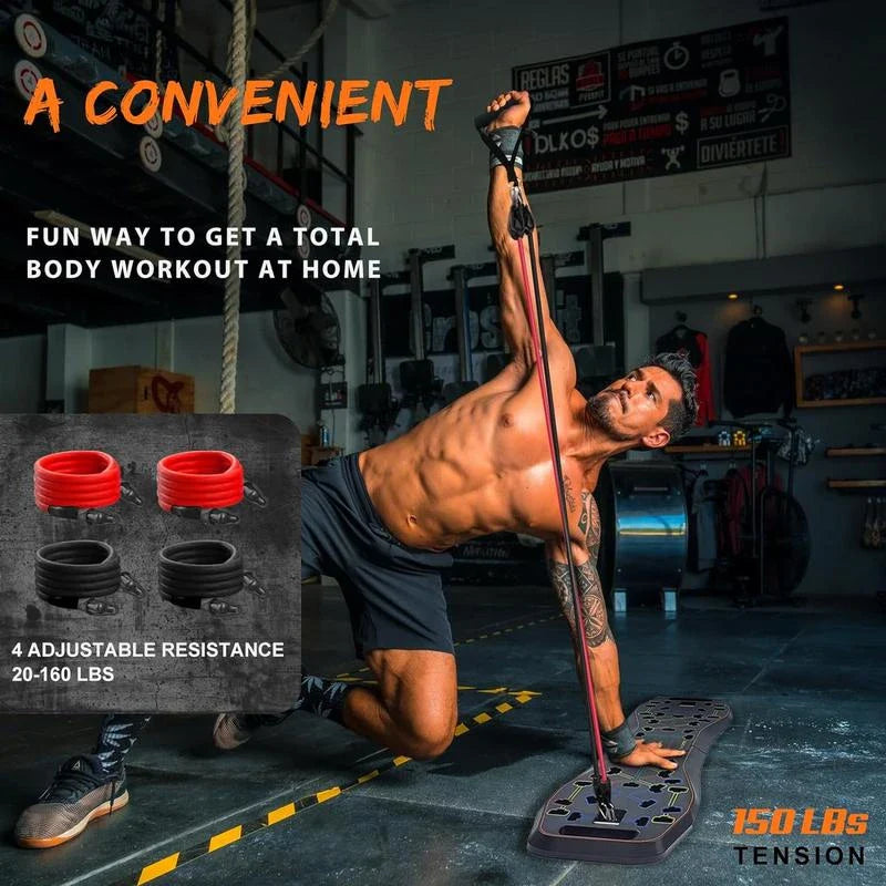 LALAHIGH Emurdyon Portable Home Gym System: Home-Friendly, High-Quality Materials, Versatile Training Options, Perfect for All Fitness Levels，Portable - Specification: 16PCS-Delux Plus