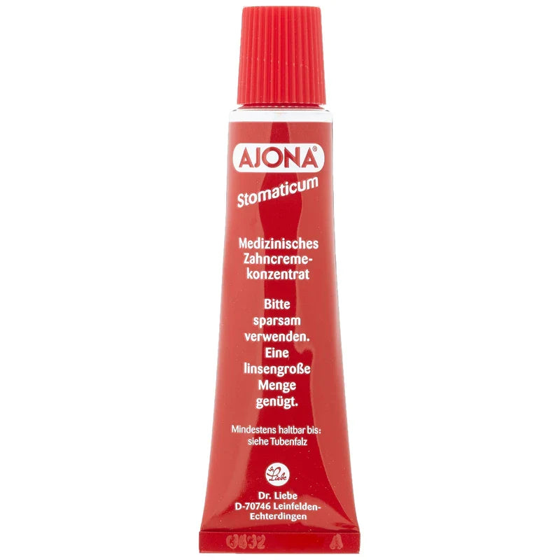 Dr. Rudolf Dear successors Ajona Stomaticum medical toothpaste concentrate, pack of 4 (4 x 25 ml)