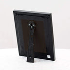 zig zag Lakshmi Saraswati Ganesha Ji Photo Frame For Wall / Table / Pooja Room ( 7x9 inches, Acrylic Glass) Golden