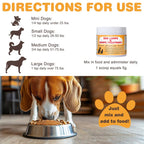 Lumps and Bumps Dog Supplement – Turkey Tail Mushroom Powder for Dogs Lipoma, Immune Support & Increased Energy, 3.52 oz