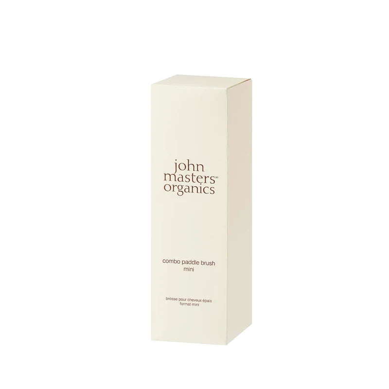 john masters organics combo paddle brush mini hair brush x1