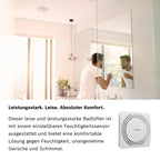 Bosch 1900 DH W100 Quiet Bathroom Fan with Humidity Sensor