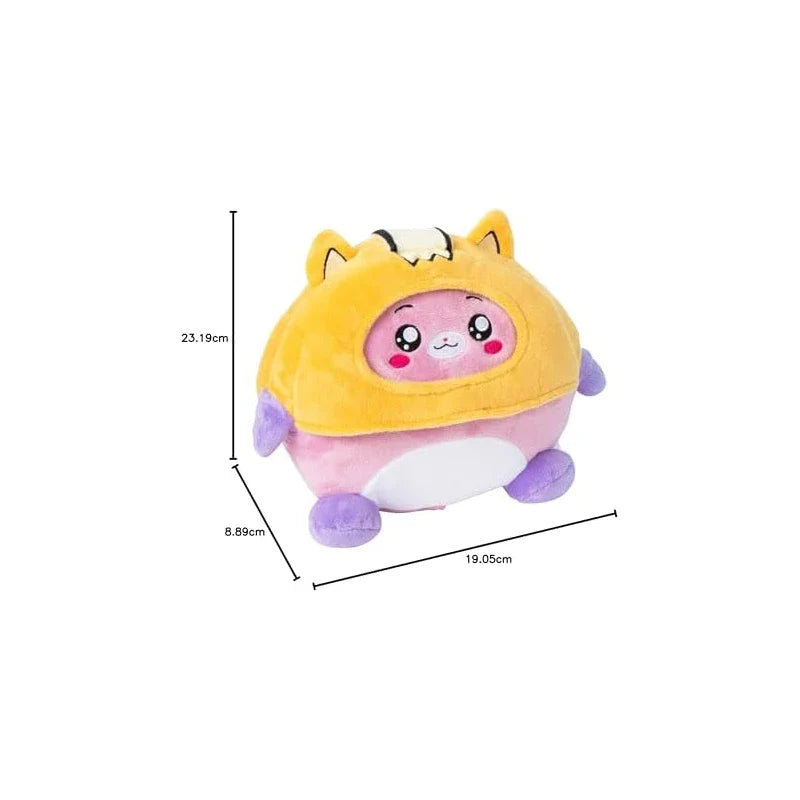 LankyBox 8 inch Plush- Thicc Foxy, Purple