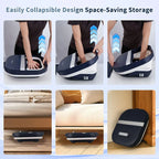 UNIFULL Collapsible Foot Bath Spa with Heat, Remote Control, Massage Rollers, Bubble, Foot Pedicure Kit, Red Light, Pedicure Foot Spa, Foot Bath for Gifts