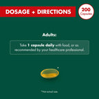 Nature's Own Vitamin D 1000IU Capsules 200 - Aids Calcium Absorption - Supports healthy Immune System Function, Bone health, Muscle Strength in the Elderly, & Muscle Function - High Strength