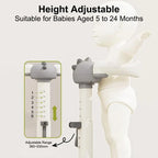 Baby Shower Stand & Bath Seat, Bath Shower Standing Support, Baby Hug Bath Tower for Standing Up Themselves, 6-18 Months Toddler Shower Stand Support, Suitable for Use in Bathtubs with Non-Slip Pad