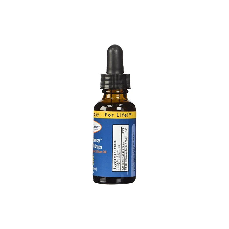 Innate Choice D Sufficiency Liquid Vitamin D3, 1 Fluid Ounce