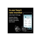 Jabra Elite Sport wireless earbuds with mic in ear-Bluetooth-
