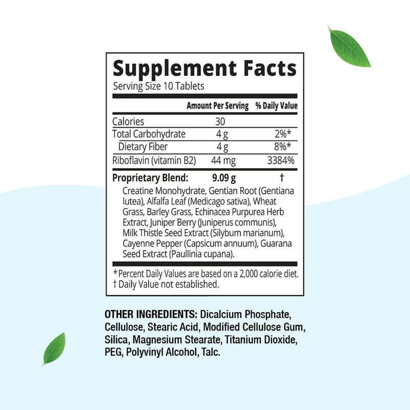 Herbal Clean Herbal Clean - QTabs Same-Day Detox, Portable and Discreet, 10 Tablets