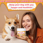 Lumps and Bumps Dog Supplement – Turkey Tail Mushroom Powder for Dogs Lipoma, Immune Support & Increased Energy, 3.52 oz