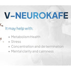 VITALHEALTH NEUROKAFE  With Natural Ingredients