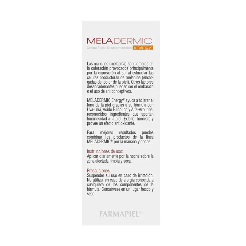 Meladermic ENERGY 50g