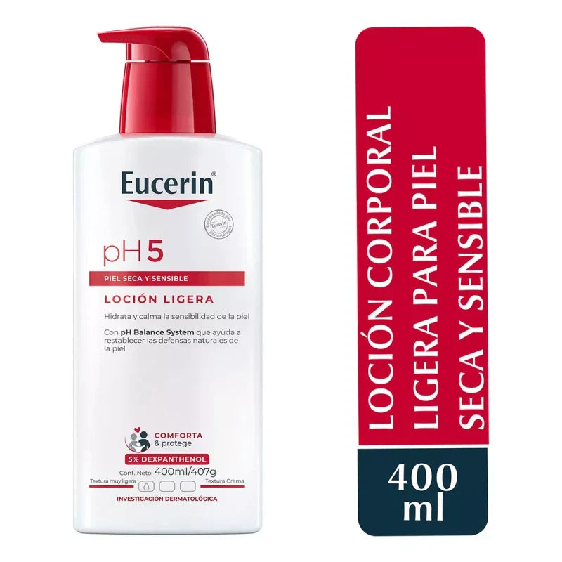 Eucerin Ph5 Loción Hidratante Piel Seca Y Sensible 400ml