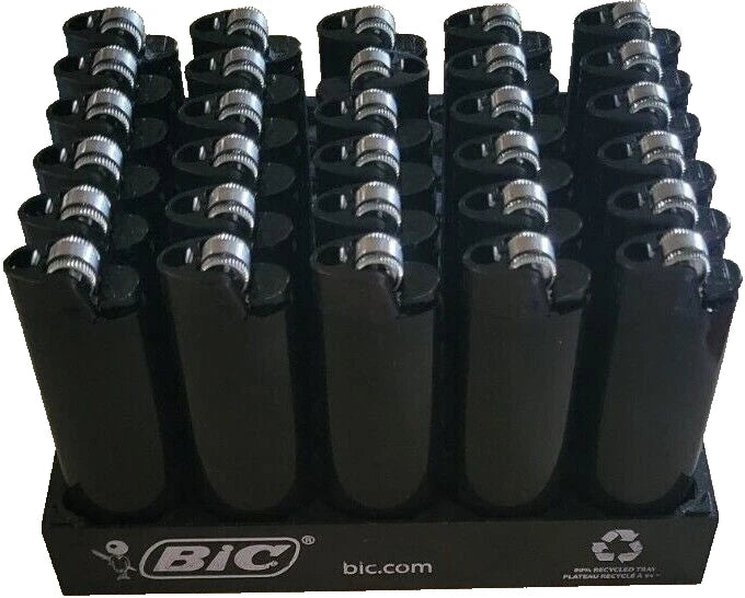 LIMITED EDITION Black On Black Bic Classic Style Lighter
