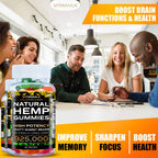 (2 Pack) Natural Gummies for Stress Relief - For Pain, Insomnia & Anxiety 120ct