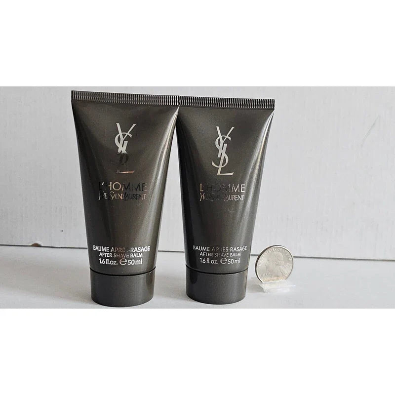 Yves Saint Laurent YSL L'Homme After Shave Aftershave Balm  50ml 1.6oz 2 PIECES