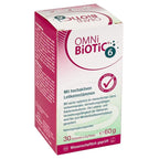 OMNi BiOTiC 6 | Glass | 30 Servings (60g) | 6 Bacterial Strains | 4 Billion Germs per Daily Dose | Powder | With Inulin | Vegan | Gluten Free | Lactose Free | For Daily Use