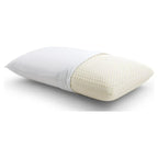 Beautyrest Latex Foam Bed Pillow with Removable Cotton Cover, King - Color: standard