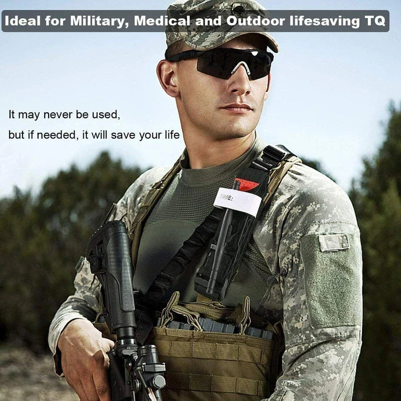 10 pcs Tourniquet Rapid One Hand Application Emergency Outdoor First Aid Kit