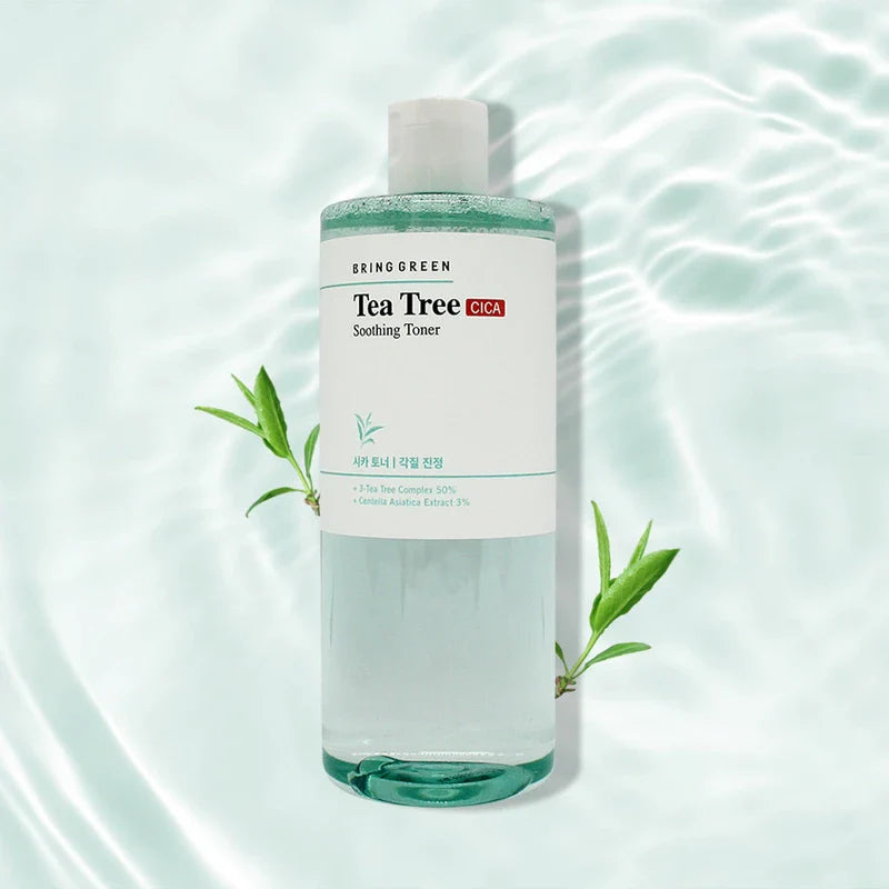 Bring Green Tea Tree Cica Soothing Toner 510ml / 브링그린 티트리 시카 수딩 토너 510ml