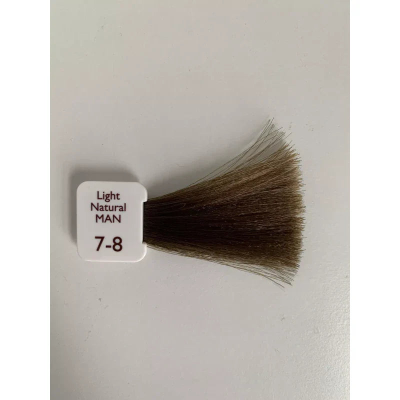 NATULIQUE Ammonia FREE Permanent Hair Color  7-8 Man Light Natural