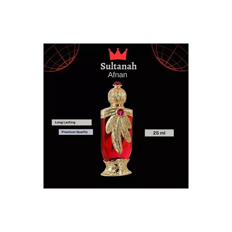 Afnan Sultanah Perfume Oil by Afnan 25 ML 🥇Made in UAE Hard to find🥇