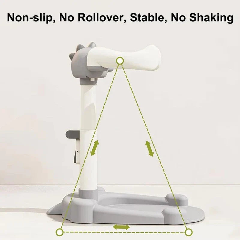 Baby Shower Stand & Bath Seat, Bath Shower Standing Support, Baby Hug Bath Tower for Standing Up Themselves, 6-18 Months Toddler Shower Stand Support, Suitable for Use in Bathtubs with Non-Slip Pad