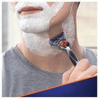 Gillette Fusion5 ProGlide Power Razor Blades for Men with Precision Trimmer, Pack of 8 Refill Blades