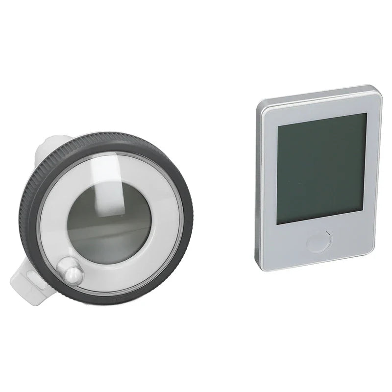 Wireless Solar Pool Temperature Meter High Accuracy IPX8 Waterproof LCD Display Digital Floating Temperature Detector