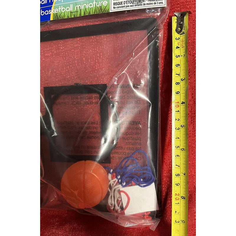 Outdoor Fun Mini Basketball Indoor Hoop Door Kids Mount Sports With Ball