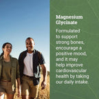Pure Magnesium Glycinate 500mg Supplement - Chelated Magnesium, High Absorption, Capsules for Sleep with Organic MCT Powder (120 Capsules) Healthcare Dietary