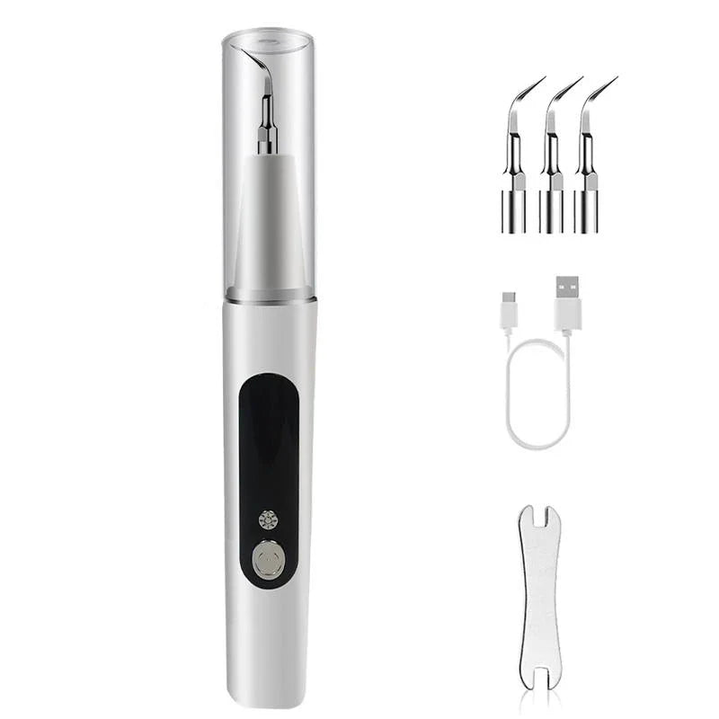 NBGRVLS Plaque/Tartar Remover for Teeth, Dental Calculus Remover Teeth Cleaning Kit with LED Light & 5 Adjustable Modes