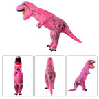 Bemuiz Funny Inflatable Dinosaur Costume for Kids,Blow Up Dinosaur Costume for Halloween Cosplay Party （3.9-4.9ft）