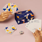 ESTHER PEREL Where Should We Begin Game of Stories - Conversation Cards for Couples, Friends, & Co-Workers - Interactive Couples Game w/ 200 Cards, & Dice - 2-6 Player Card Games for Couples