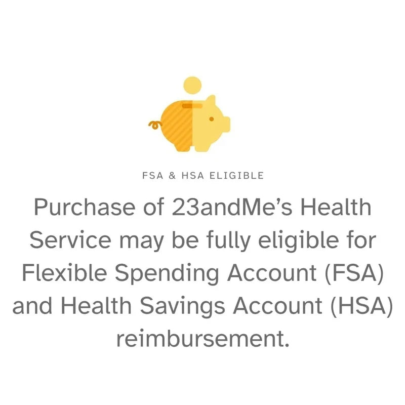 23andMe Health - DNA Test with Personal Genetic Reports - FSA & HSA Eligible
