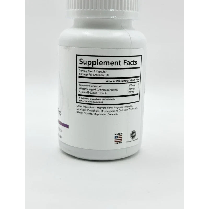 Bright Naturals Glucobalance Pro (60 Capsules) Supports Healthy Blood Sugar New